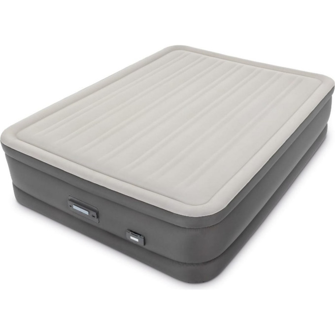 Надувная кровать INTEX Dream Support AirBed 64770, 152×203×46 см, встроенный насос 220V