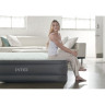 Надувная кровать INTEX PremAire II Elevated 64926 (152×203×46 см), встроенный насос 220V
