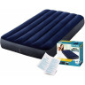 Надувной матрас INTEX Classic Downy Airbed Fiber-Tech 64757 (99×191×25 см)